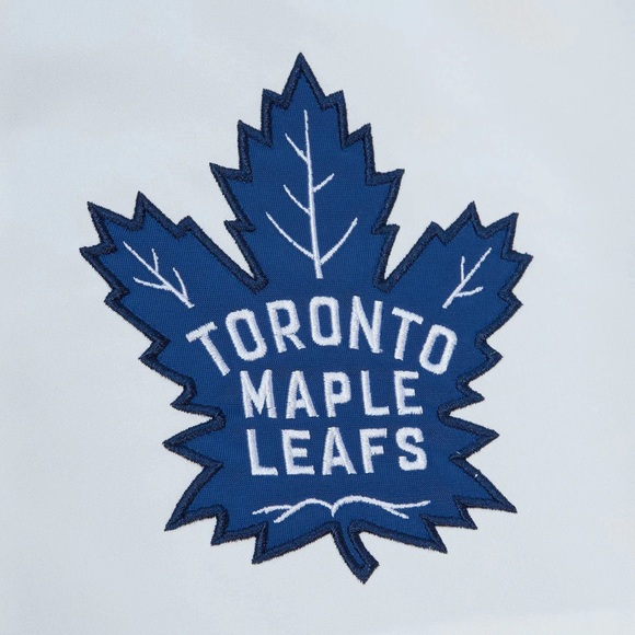 Toronto Maple Leafs NHL Mitchell & Ness Men’s Lightweight Satin Jacket - Picture 2 of 5